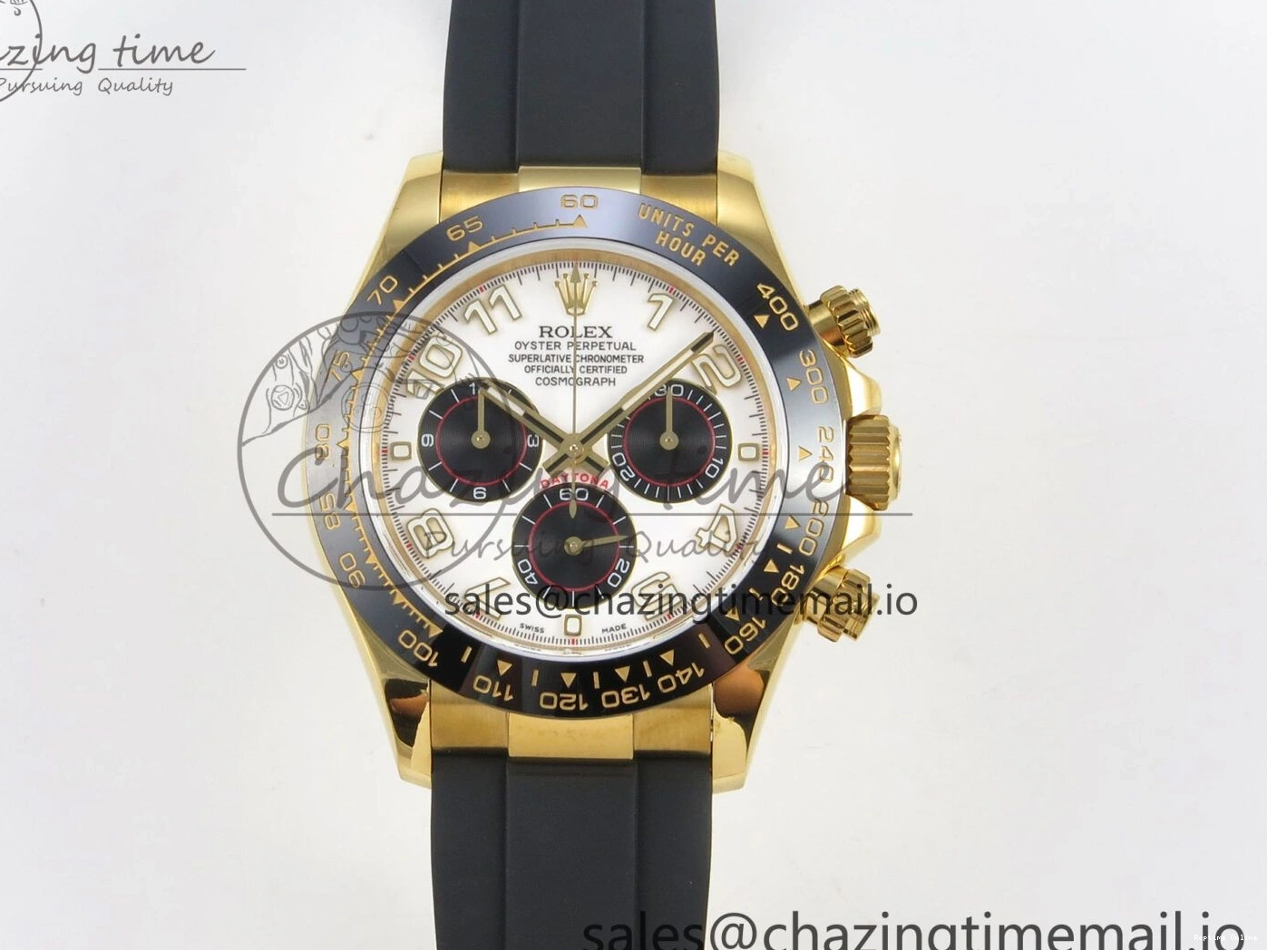 0522 HighPerformance Daytona 116518 QF 1:1 Best Edition White Black Dial on Oysterflex Strap SH4130 V11（Gain Weight） 162